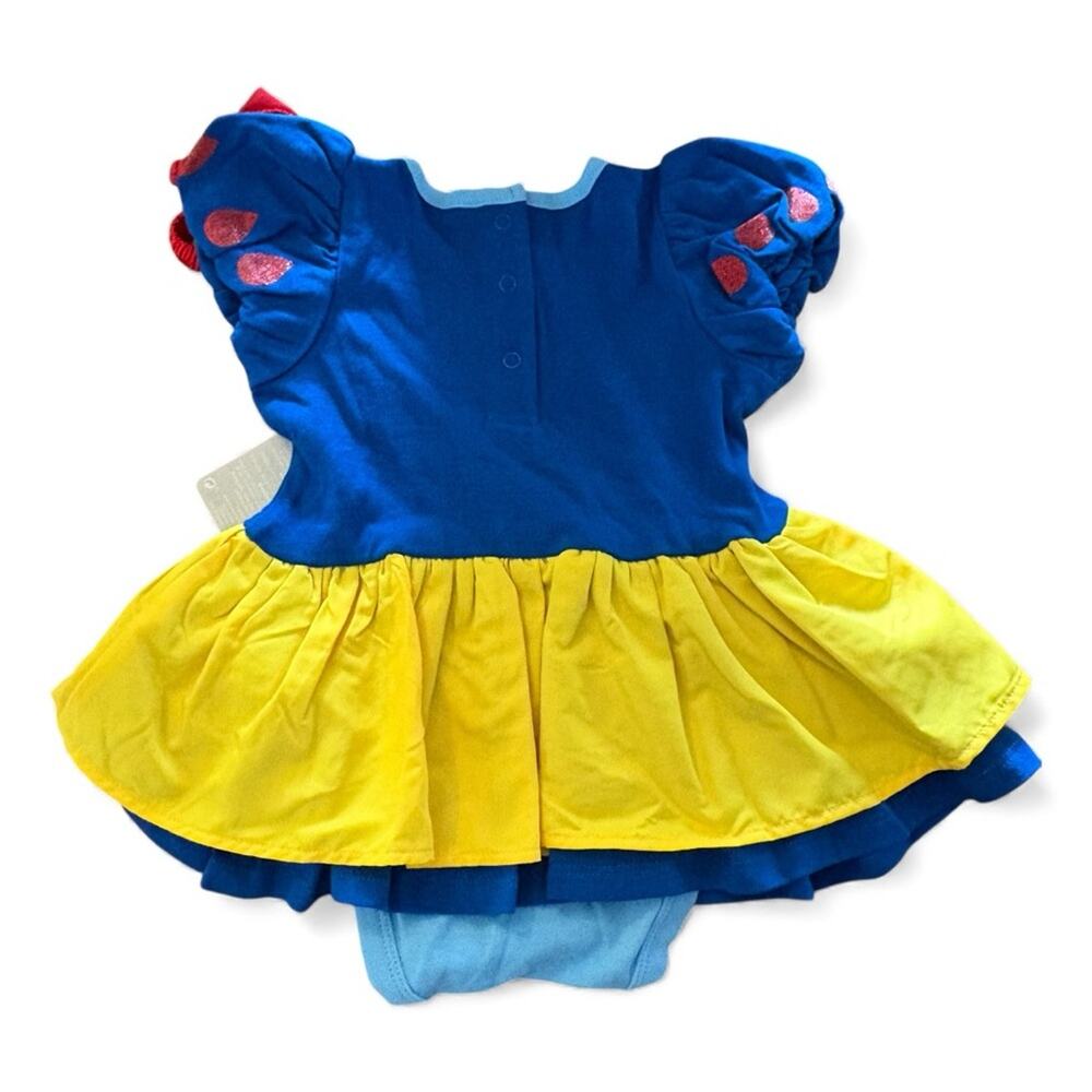 Disney Baby Snow White Costume Bodysuit NWT - 18-24 Months - Picture 3 of 6